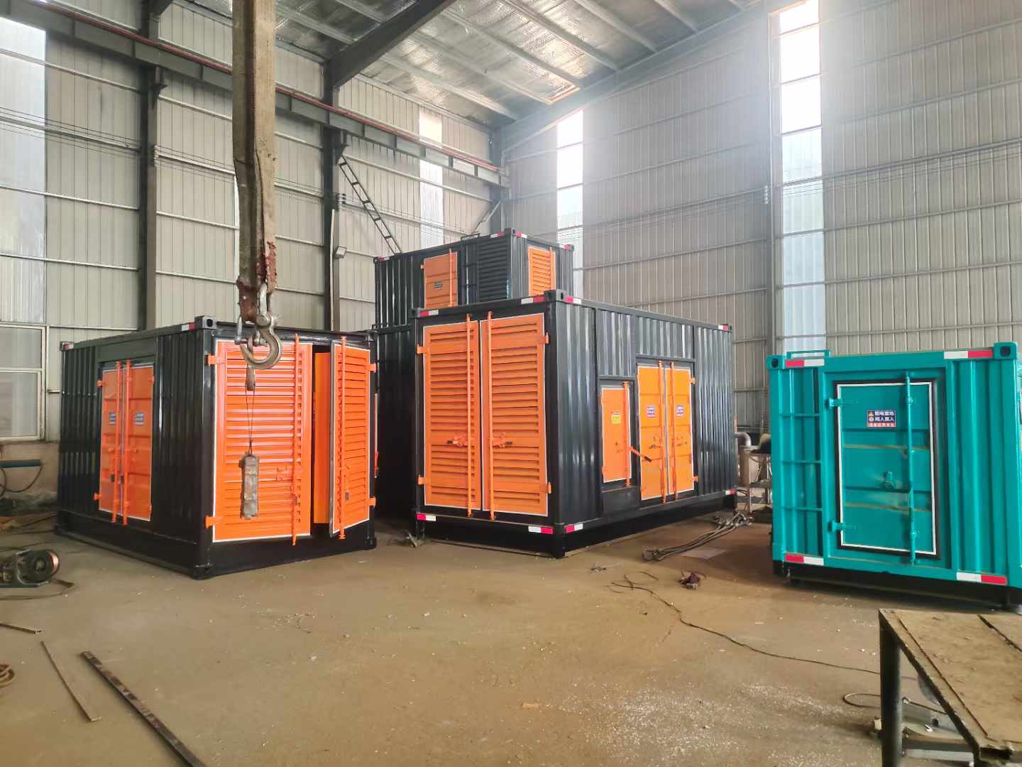 港口500kw柴油发电机组可以带动多少功率设备？